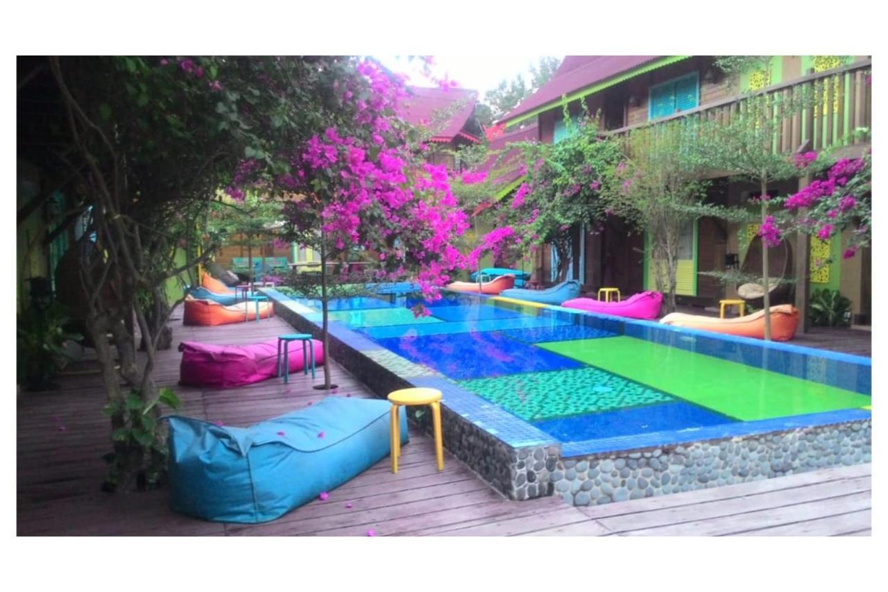 Bleu Verde Sanctuary Zone, Turtle Point Beach Gili Trawangan Exterior foto